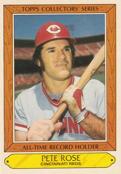 1985 Topps Woolworth All Time Record Holders #30 Pete Rose Front