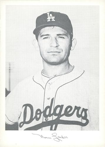 1960 Danny Goodman Los Angeles Dodgers Set B #NNO Norm Larker Front