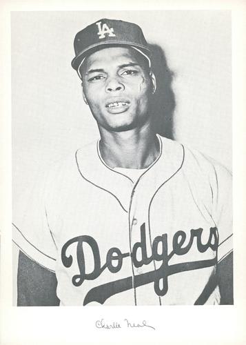 1960 Danny Goodman Los Angeles Dodgers Set B #NNO Charlie Neal Front