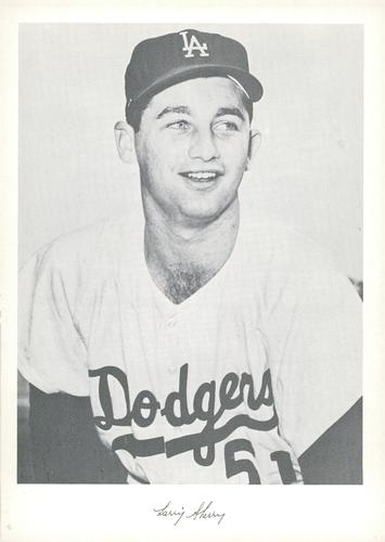 1960 Danny Goodman Los Angeles Dodgers Set B #NNO Larry Sherry Front