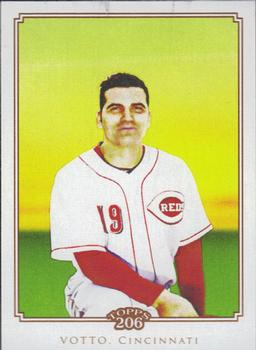 2010 Topps 206 #104 Joey Votto Front