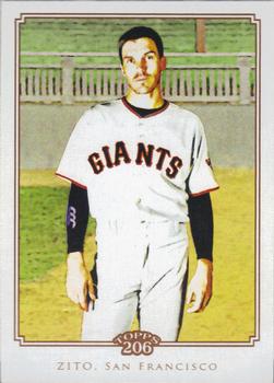 2010 Topps 206 #139 Barry Zito Front