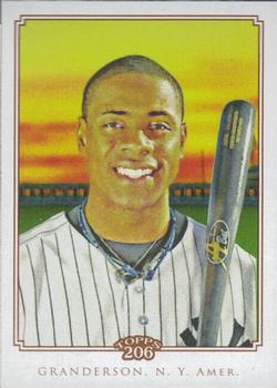 2010 Topps 206 #144 Curtis Granderson Front