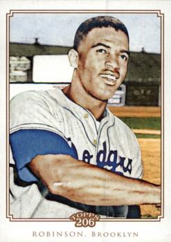 2010 Topps 206 #25 Jackie Robinson Front