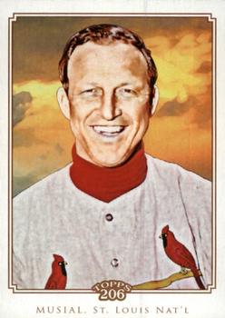 2010 Topps 206 #26 Stan Musial Front