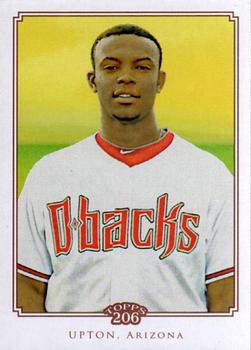 2010 Topps 206 #33 Justin Upton Front