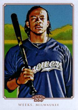2010 Topps 206 #47 Rickie Weeks Front