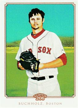 2010 Topps 206 #76 Clay Buchholz Front