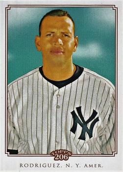 2010 Topps 206 #114 Alex Rodriguez Front