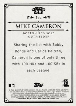 2010 Topps 206 #132 Mike Cameron Back