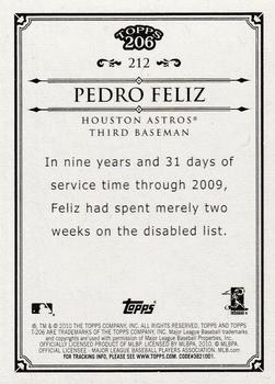 2010 Topps 206 #212 Pedro Feliz Back