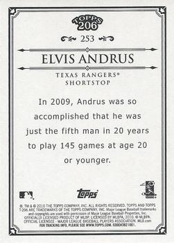 2010 Topps 206 #253 Elvis Andrus Back