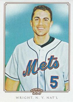 2010 Topps 206 #289 David Wright Front