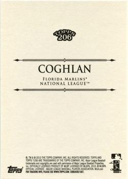 2010 Topps 206 #320 Chris Coghlan Back