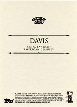 2010 Topps 206 #335 Wade Davis Back
