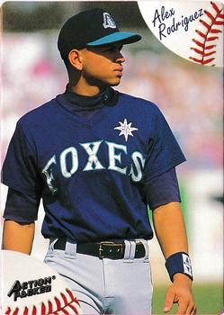 1994 Action Packed Minors #1 Alex Rodriguez Front