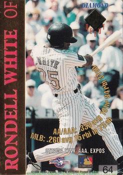 1994 Action Packed Minors #64 Rondell White Back