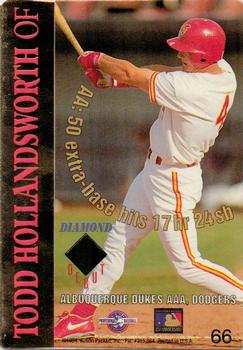 1994 Action Packed Minors #66 Todd Hollandsworth Back