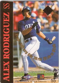 1994 Action Packed Minors #55 Alex Rodriguez Back