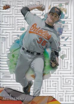 2014 Topps High Tek - Circuit Board Pattern #HT-MM Mike Mussina Front