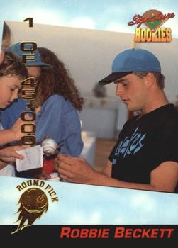 1994 Signature Rookies #23 Robbie Beckett Front