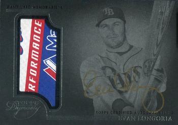 2014 Topps Dynasty - Gold Ink #APEL4 Evan Longoria Front