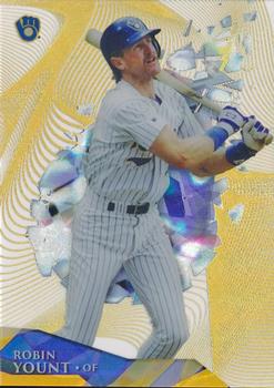2014 Topps High Tek - Gold Diffractor #HT-RY Robin Yount Front