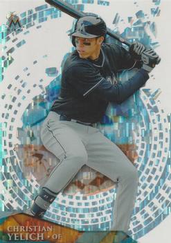 2014 Topps High Tek - Disco Diffractor #HT-CY Christian Yelich Front