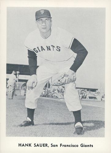 1959 Jay Publishing San Francisco Giants #NNO Hank Sauer Front