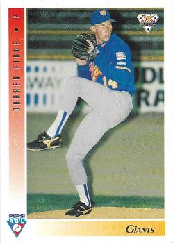 1993-94 Futera Australian Baseball Export Series #1 Darren Fidge Front