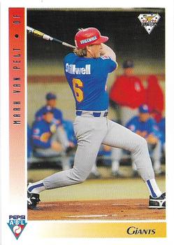 1993-94 Futera Australian Baseball Export Series #11 Mark Van Pelt Front