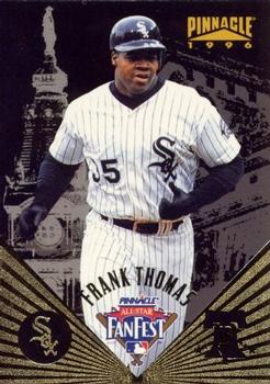 1996 Pinnacle FanFest #4 Frank Thomas Front