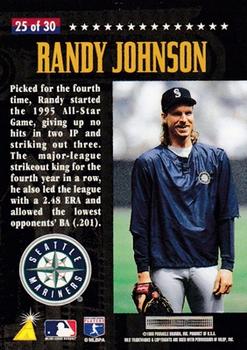 1996 Pinnacle FanFest #25 Randy Johnson Back