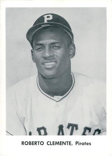 1957 Jay Publishing Pittsburgh Pirates 5x7 #NNO Roberto Clemente Front