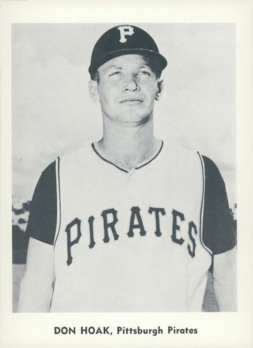 1959 Jay Publishing Pittsburgh Pirates #NNO Don Hoak Front