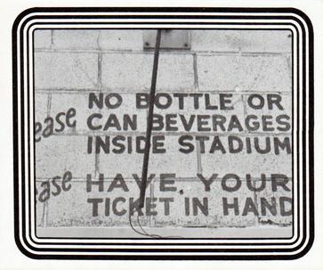 1976 Trading Co. Kansas City Municipal Stadium #08 Municipal Stadium Front