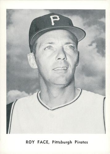 1961 Jay Publishing Pittsburgh Pirates #NNO Roy Face Front