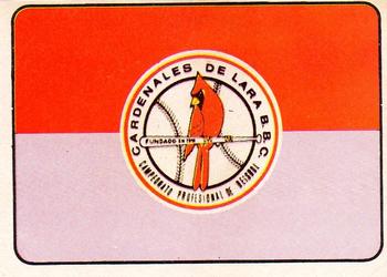 1991-92 Venezuelan Winter League Stickers #NNO Cardenales de Lara Front