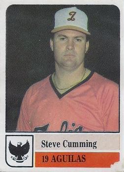 1991-92 Venezuelan Winter League Stickers #19 Steve Cummings Front