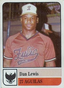 1991-92 Venezuelan Winter League Stickers #27 Dan Lewis Front