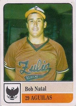 1991-92 Venezuelan Winter League Stickers #29 Rob Natal Front