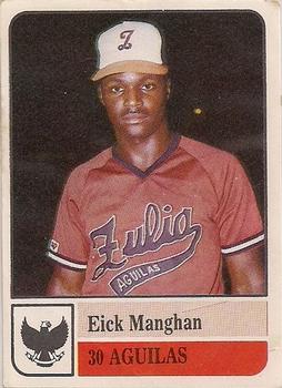 1991-92 Venezuelan Winter League Stickers #30 Eric Mangham Front