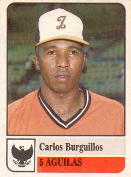 1991-92 Venezuelan Winter League Stickers #5 Carlos Burguillos Front