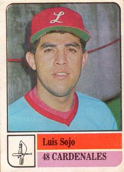 1991-92 Venezuelan Winter League Stickers #48 Luis Sojo Front
