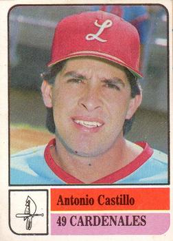 1991-92 Venezuelan Winter League Stickers #49 Antonio Castillo Front