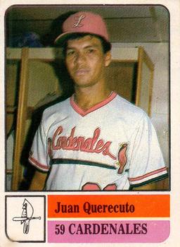 1991-92 Venezuelan Winter League Stickers #59 Juan Querecuto Front