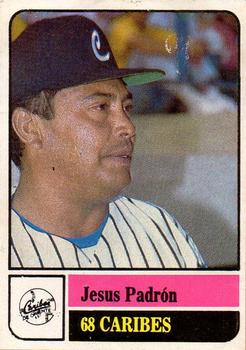 1991-92 Venezuelan Winter League Stickers #68 Jesus Padron Front