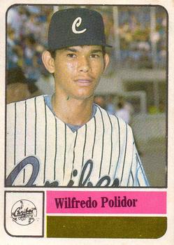 1991-92 Venezuelan Winter League Stickers #NNO Wilfredo Polidor Front