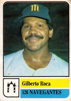 1991-92 Venezuelan Winter League Stickers #126 Gilberto Roca Front