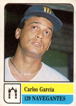 1991-92 Venezuelan Winter League Stickers #129 Carlos Garcia Front